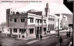 Philippeville - Le Commissariat et l'Hotel de ville
